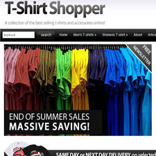 T-Shirt Shopper Template