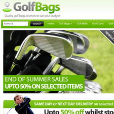 Golf Shopper Template